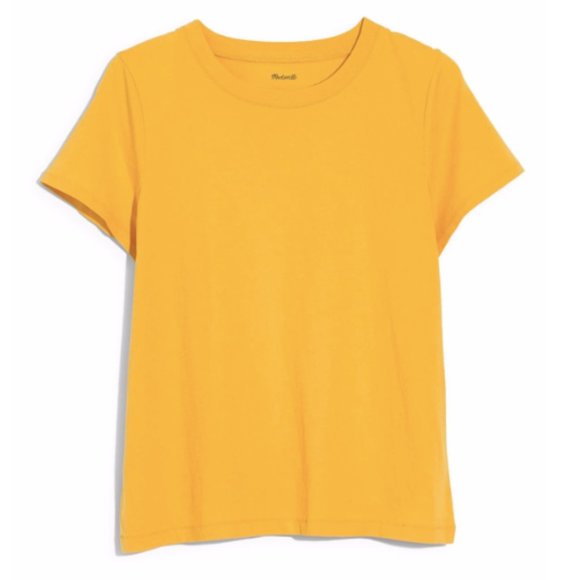 Madewell Tops - MADEWELL Northside Vintage T-Shirt in Golden Apple